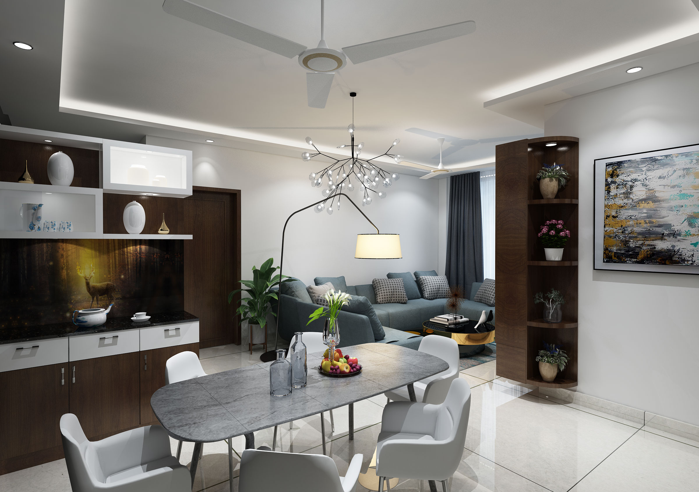 Crockery Cabinet Interiors